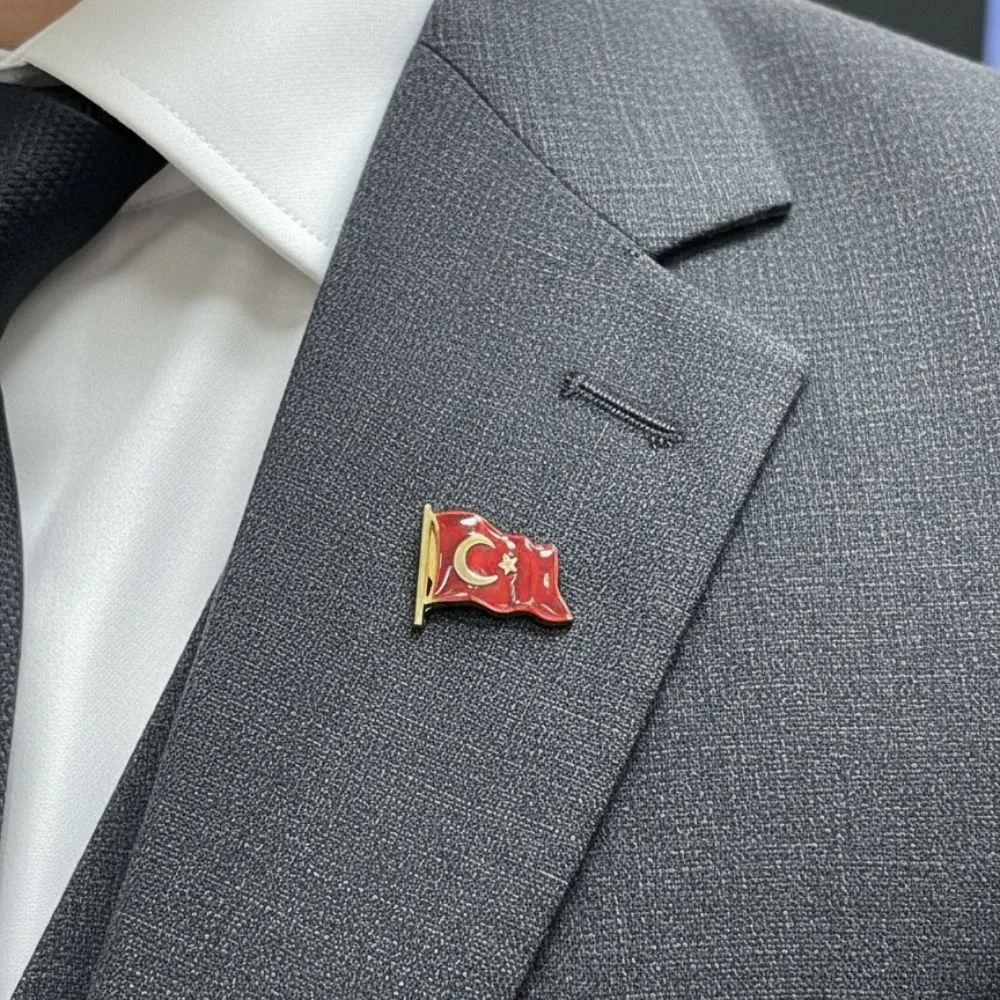 Türk Bayrağı Rozet